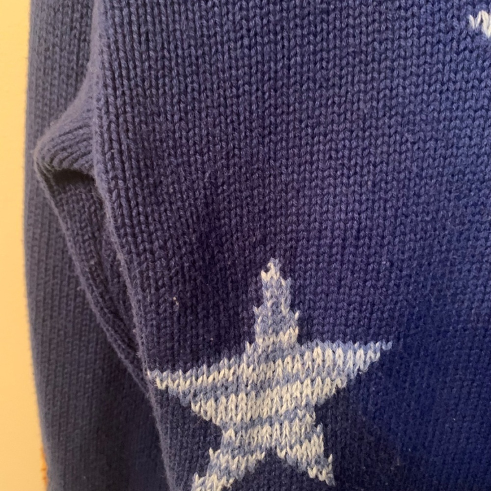 Rails Zoey Celestial Crewneck Sweater In Cobalt Gold Galaxy S - Picture 14 of 14